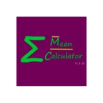 Logo of Mean Calculator android Application 